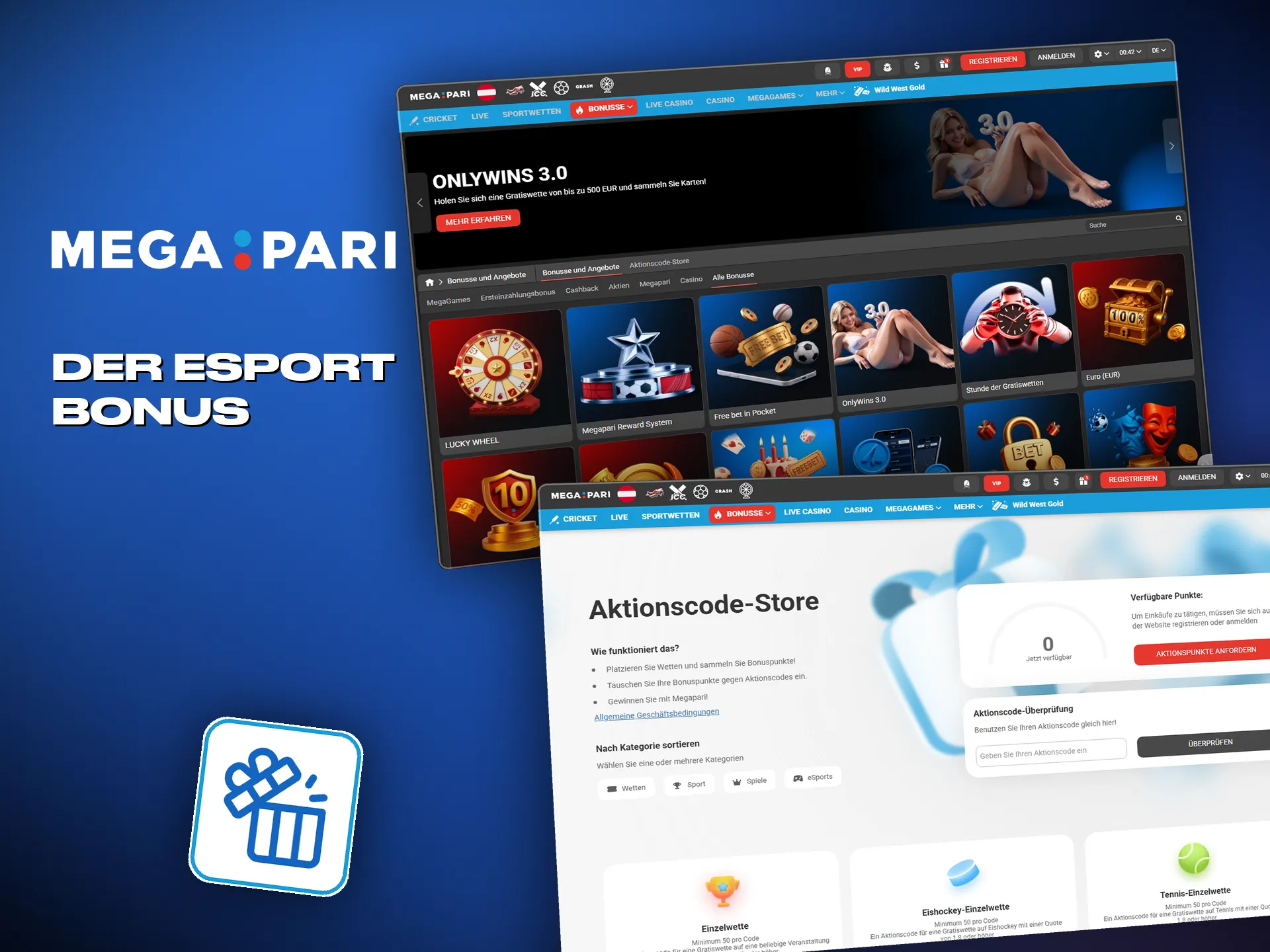 Neue Spieler können ihr E-Sport-Guthaben mit dem Willkommensbonus aufstocken