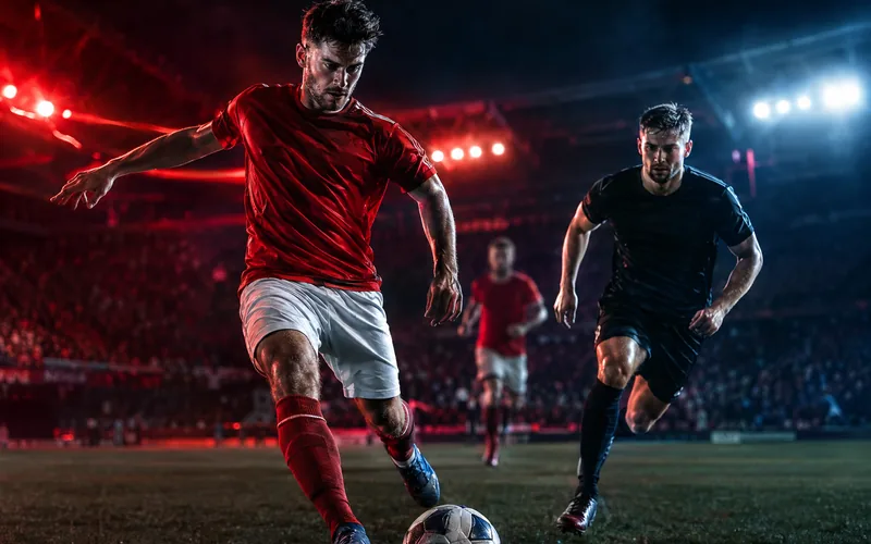 Der Fußballbereich von Megapari, mit Bundesliga und ÖFB-Cup